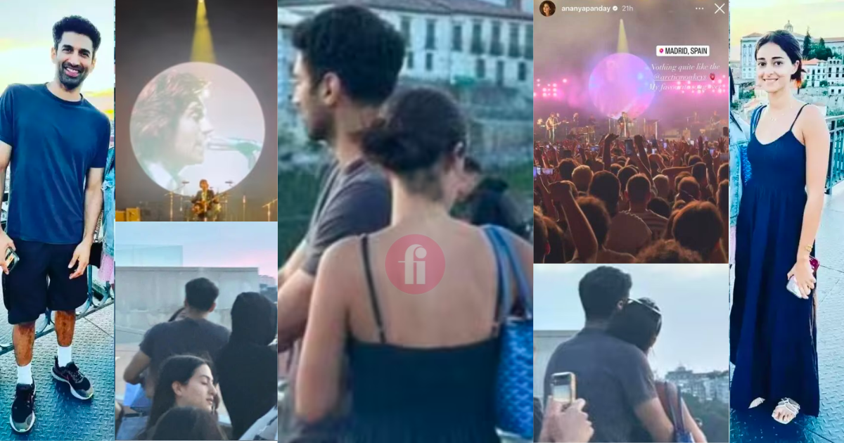 Aditya Roy Kapur and Ananya Panday CONFIRM Their Relationship? Photographs of them snuggling while on vacation